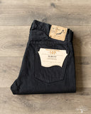 orSlow 107 Ivy Fit Black Denim