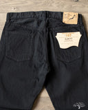 orSlow 107 Ivy Fit Black Denim