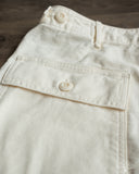 orSlow Fatigue Shorts - Ecru