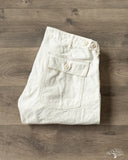 orSlow Slim Fit Fatigue Pants - Ecru