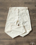 orSlow Slim Fit Fatigue Pants - Ecru