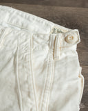 orSlow Slim Fit Fatigue Pants - Ecru