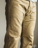 orSlow Slim Fit Fatigue Pants - Khaki