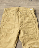 orSlow Slim Fit Fatigue Pants - Khaki