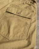 orSlow Slim Fit Fatigue Pants - Khaki