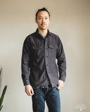 orSlow U.S. Army Fatigue Shirt - Black Stone