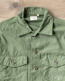 orSlow Fatigue Shirt - Green