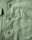 orSlow Fatigue Shirt - Green