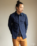 UES Extra Heavy Flannel - Indigo