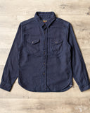 UES Indigo Selvedge Heavy Flannel