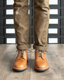 Viberg for Withered Fig Maryam Crust (Toscanello) Horsebutt 145 Oxford w/ Vibram 705 Tygum Sole and Cat's Paw Heel Model Photo