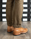 Viberg for Withered Fig Maryam Crust (Toscanello) Horsebutt 145 Oxford w/ Vibram 705 Tygum Sole and Cat's Paw Heel Model Photo