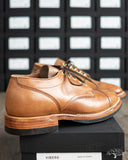 Viberg for Withered Fig Maryam Crust (Toscanello) Horsebutt 145 Oxford w/ Vibram 705 Tygum Sole and Cat's Paw Heel Close-up